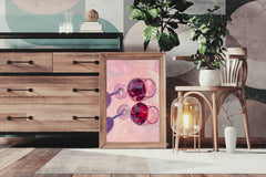 Glasses of Red Wine Wall Art