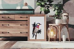 Colorful Bird Wall Art