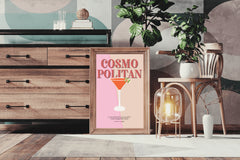 Cosmon Politan Cocktail Wall Art