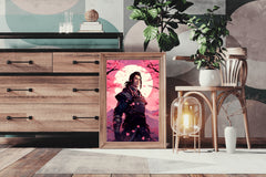 Samurai traditional Anime Wall Art - beink online art store