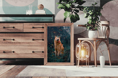 Finnish Spitz Animal Wall Art - beink online art store