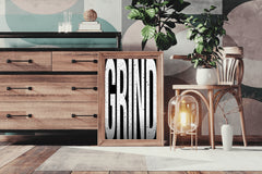 Grind Image Wall Art