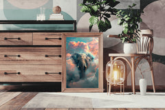 Painting of Fantasy Elephant Wall Art