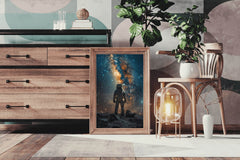 Astronaut in space Wall Art - beink online art store