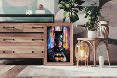 Painting of Batman-The iconic DC Comics Superhero