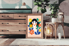 Flower Girl Wall Art