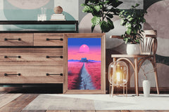 Pink Dream Farm Wall Art - beink online art store