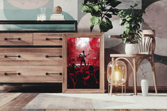 Heavy Metal Music Concert Wall Art - beink online art store