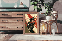 Motorcycle Race Wall Art