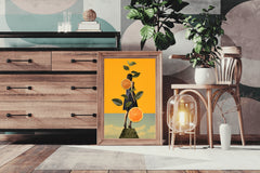 Modern Elegant Lady Abstract Wall Art