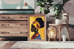 Modern African Women Wall Art