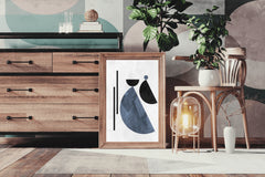 Geometrical Shapes Abstract Wall Art