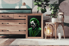 Painting of Joker Character Premium Wall Art