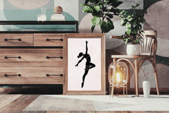 Black and White Dance Wall Art