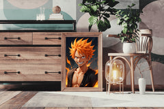 Natsu Dragneel Anime Wall Art - beink online art store