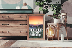 New Beginning Motivational Wall Art