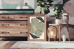 Giant Ivy Flower Painting Wall Art - beink online art store