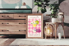 Margarita Cocktail Wall Art