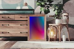 Multicolor Background Abstract Wall Art