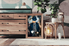 Donald Duck Cartoon Wearing Tuxedo Wall Art