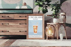 Long Island Iced Tea Wall Art