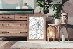 Tangled Threads Modern Wall Art - beink online art store