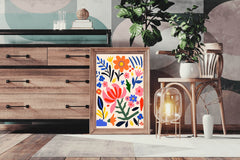 Painting Different Colored Flowers - beink online art store