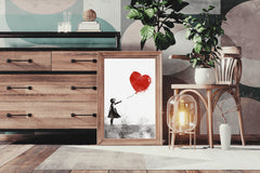 Balloon Girl Wall Art