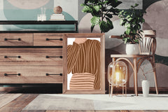 Patterned Women Clothing Wall Art