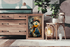 Scroodge McDuck, Dark Edition Wall Art