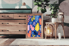 Different Colorful Leaves Wall Art