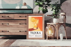 Distilled Tequila Drink Wall Art