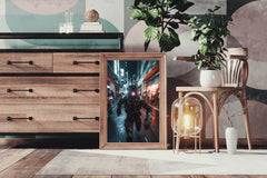 Cyberpunk Robot Vigilum Wall Art - beink online art store