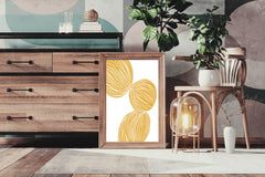 Yellow Braid Wall Art