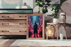 Cyberpunk Boy Wall Art - beink online art store