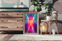 Multicolor LED Room Abstract Wall Art