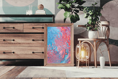 Liquid Waves Abstract Wall Art