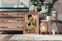 Donald Duck Holding Bottle Wall Art