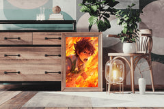 Orange Anime character  Anime Wall Art