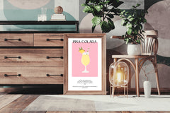 Pina Colada lemon Wall Art