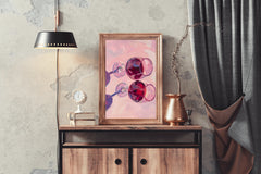 Glasses of Red Wine Wall Art