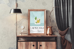 Caipiroska Cocktail Wall Art