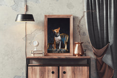 Basenji Dog Wall Art - beink online art store