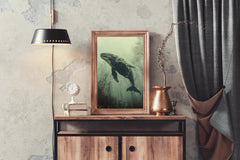 Humpback Whale Animal Wall Art