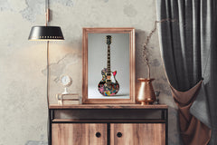 JSA Model Electric Guitar Wall Art