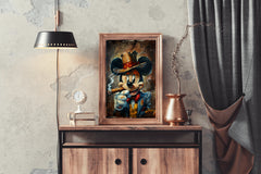 Mickey Noir Wall Art