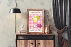 Margarita Cocktail Wall Art