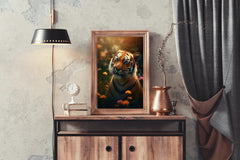 Bengal Tiger Animal Wall Art