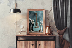 Live Nature With Guitar Wall Art - beink online art store