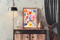 Painting Marigolds Wall Art - beink online art store